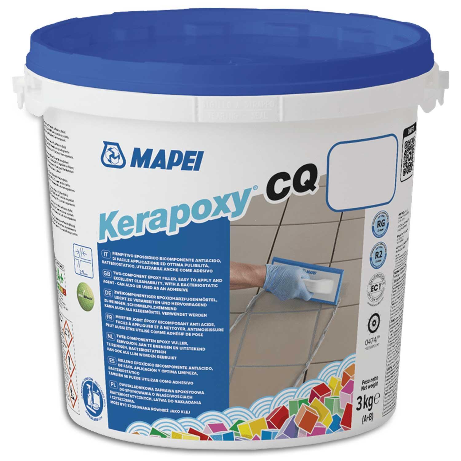 Mapei Kerapoxy Cq Epoxy Tile Grout Two Component Bioblock 3kg Tile